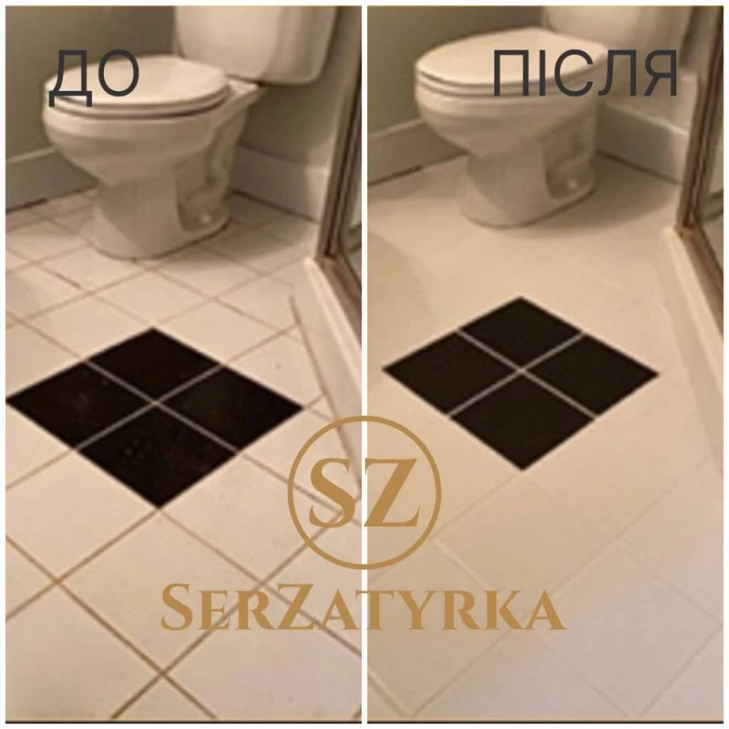 Очищення швів плитки Львів | SERZATYRKA, Винники — 12/12